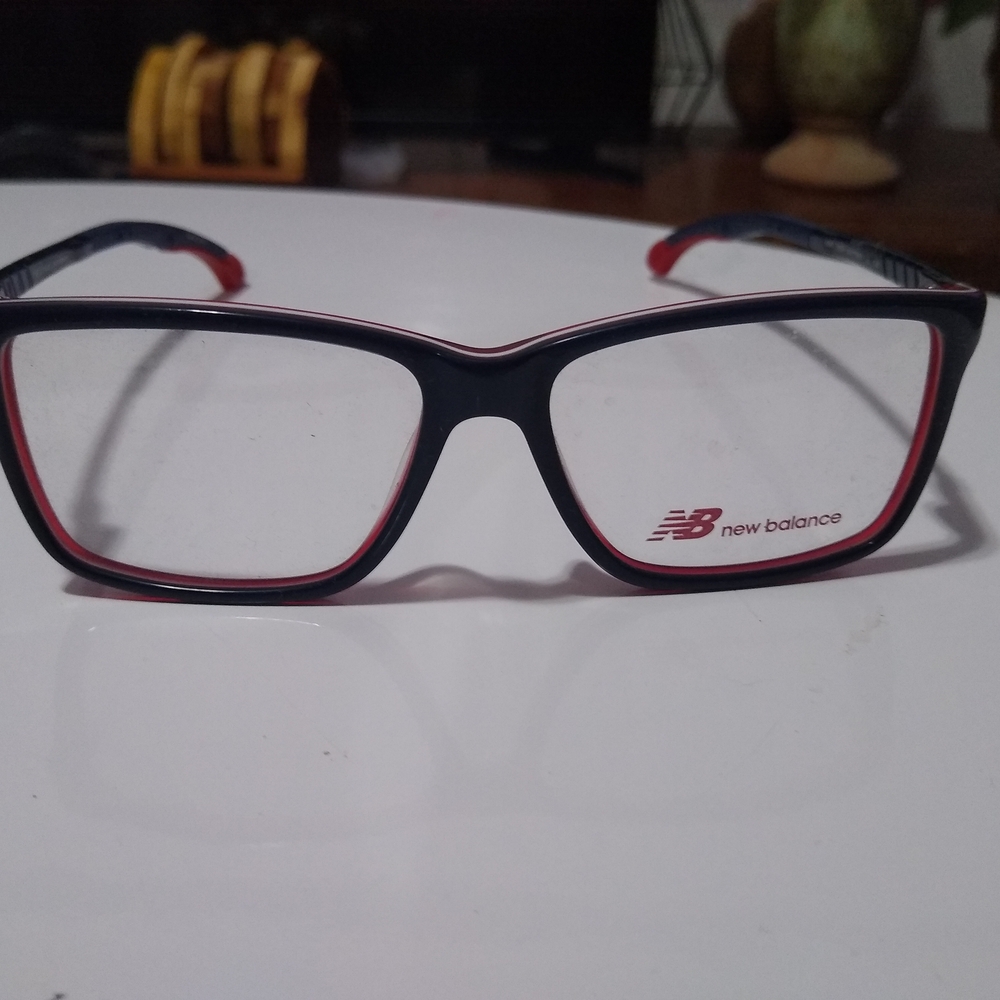 New Balance Black and Red Eyeglasses/ NWOT